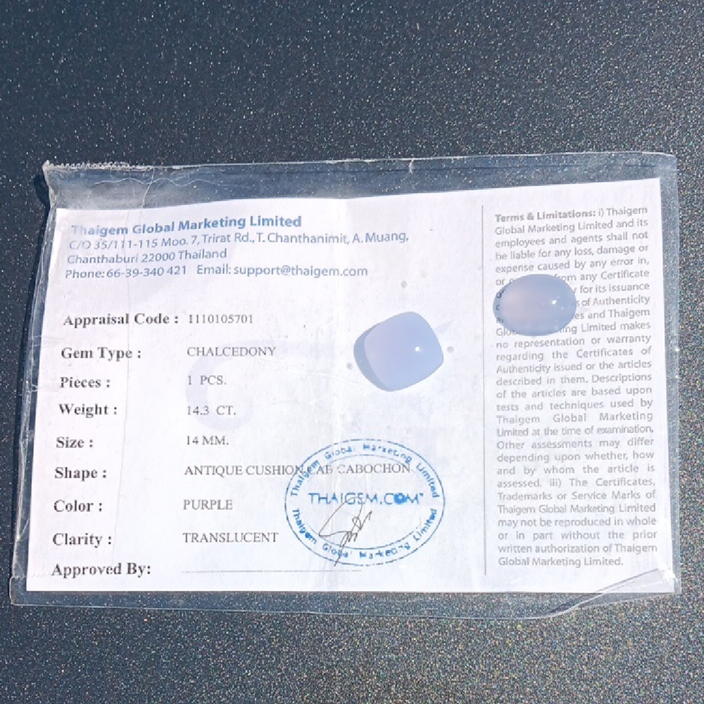 Chalcedony Gemstone Cabochon